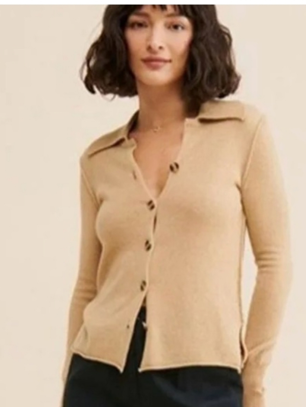 Free People Paloma Cashmere Cardigan Size Medium NWOT RARE COLOR
